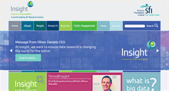 Desktop Screenshot of insight-centre.org