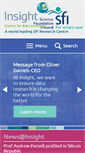 Mobile Screenshot of insight-centre.org